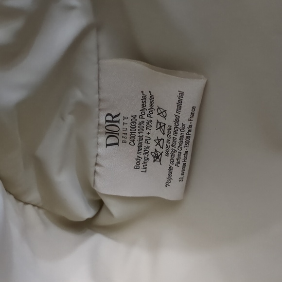 New Dior Canvas Pouch Beige - Picture 6 of 7